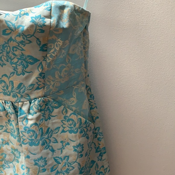 Strapless cocktail dress - size S - Picture 5 of 7